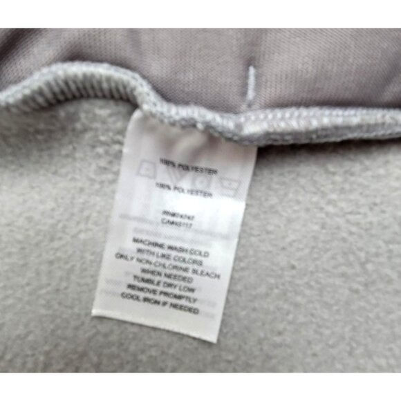 Bass Pro Shops Boys Grey Fleece Jacket Winter Warm Size XL NWOT JH1252 - Picture 3 of 4